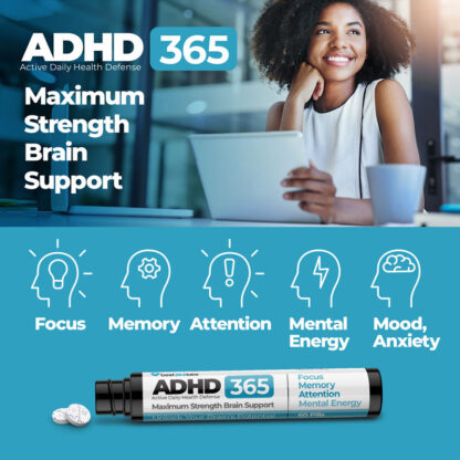 ADHD-365 Maximum Strength Brain Support with Methylene Blue - Image 5